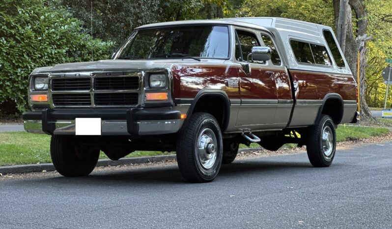 								1993 Dodge Power Ram W250 LE Club Cab Cummins 4×4 full									