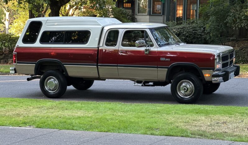 								1993 Dodge Power Ram W250 LE Club Cab Cummins 4×4 full									