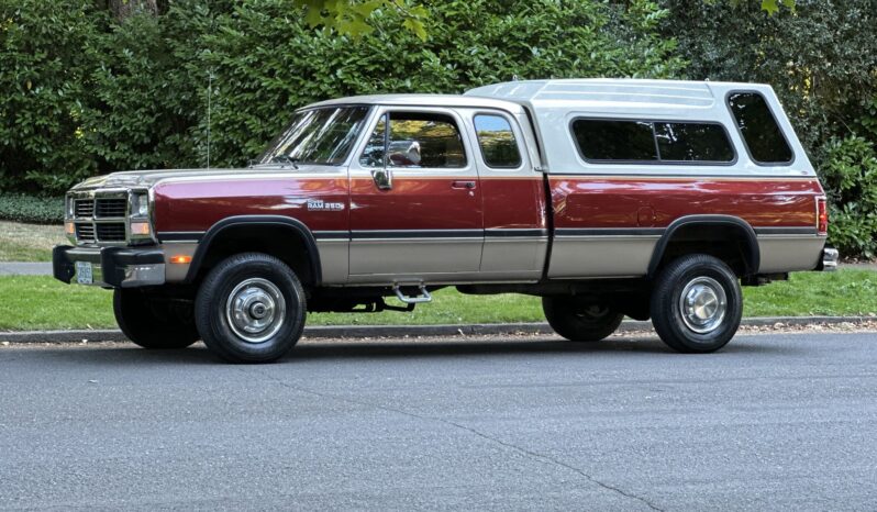 								1993 Dodge Power Ram W250 LE Club Cab Cummins 4×4 full									