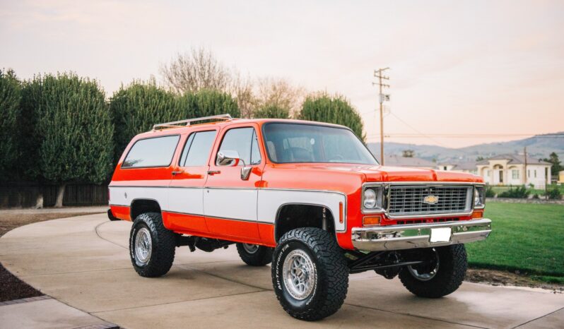 								1975 Chevrolet K20 Suburban 4×4 full									