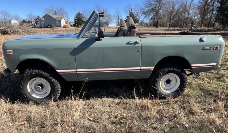 								1974 International Harvester Scout II 4×4 full									