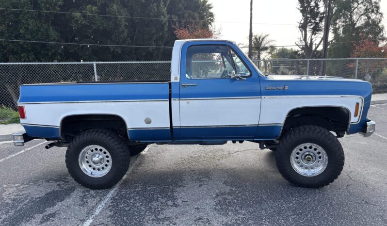 								1974 Chevrolet K10 Cheyenne Super 4×4 full									
