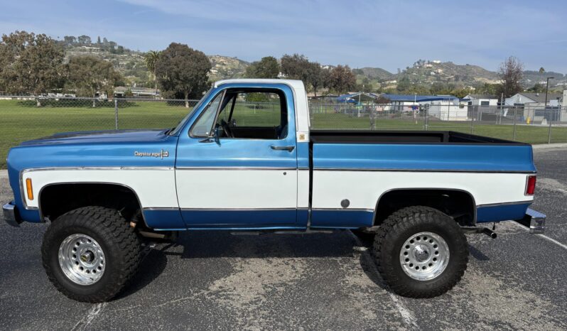								1974 Chevrolet K10 Cheyenne Super 4×4 full									