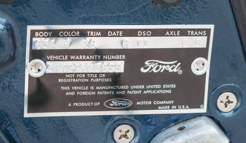 								1965 Ford Mustang Fastback 4-Speed full									