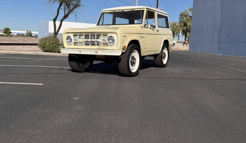 								1968 Ford Bronco 289 3-Speed full									
