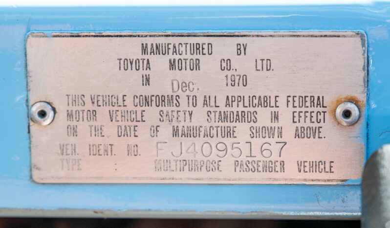 								1971 Toyota Land Cruiser FJ40 full									