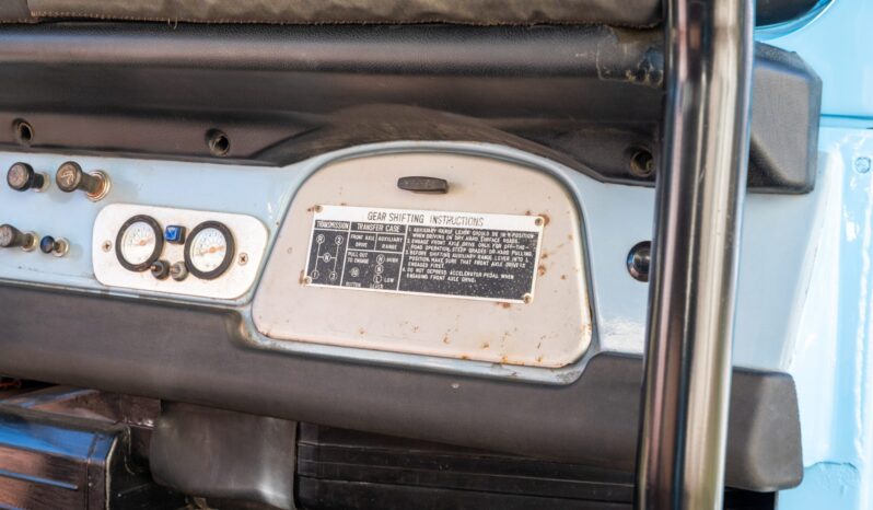 								1971 Toyota Land Cruiser FJ40 full									