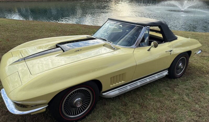 								1967 Chevrolet Corvette Convertible L36 427 390 4-Speed full									