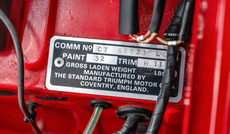 								1967 Triumph TR4A 5-Speed full									