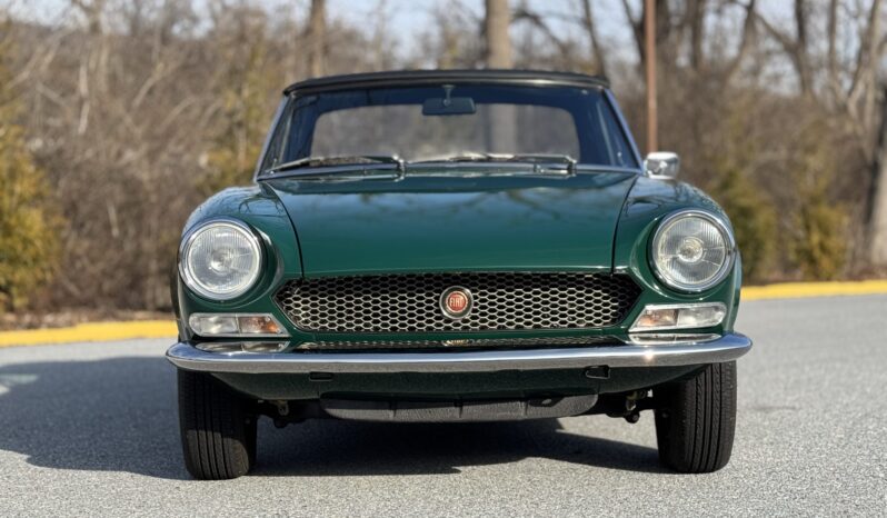 								1972 Fiat 124 Sport Spider full									