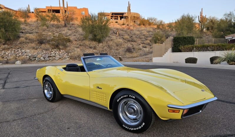 								1970 Chevrolet Corvette Convertible L46 350 350 4-Speed full									
