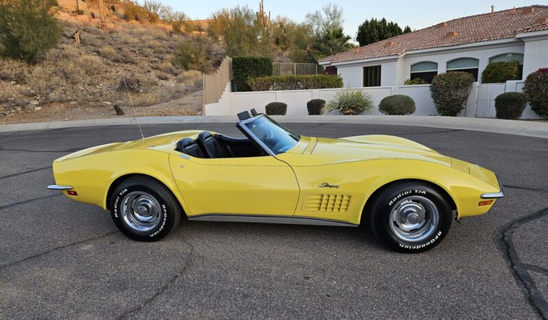 								1970 Chevrolet Corvette Convertible L46 350 350 4-Speed full									