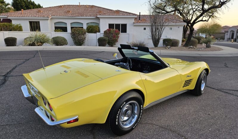 								1970 Chevrolet Corvette Convertible L46 350 350 4-Speed full									