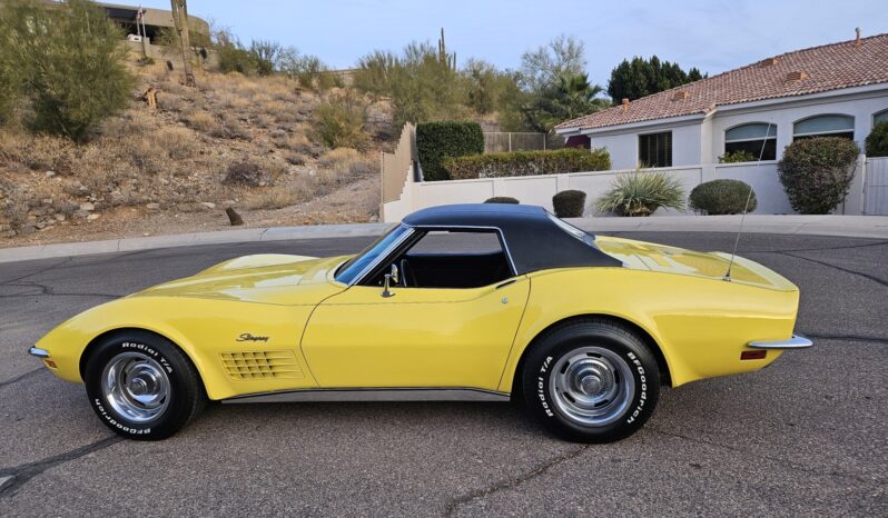 								1970 Chevrolet Corvette Convertible L46 350 350 4-Speed full									