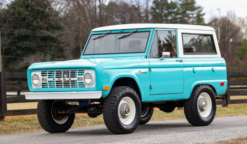 								1968 Ford Bronco 289 3-Speed full									