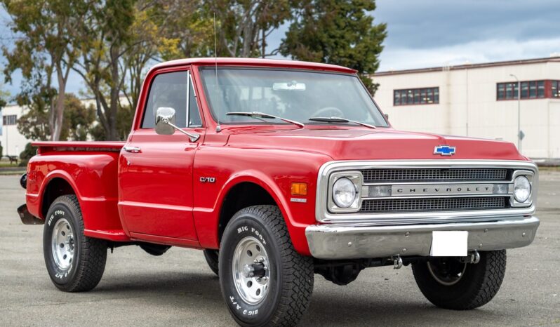 								1969 Chevrolet K10 Custom Stepside 4×4 4-Speed full									