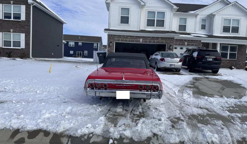 								1964 Chevrolet Impala Convertible 327 full									