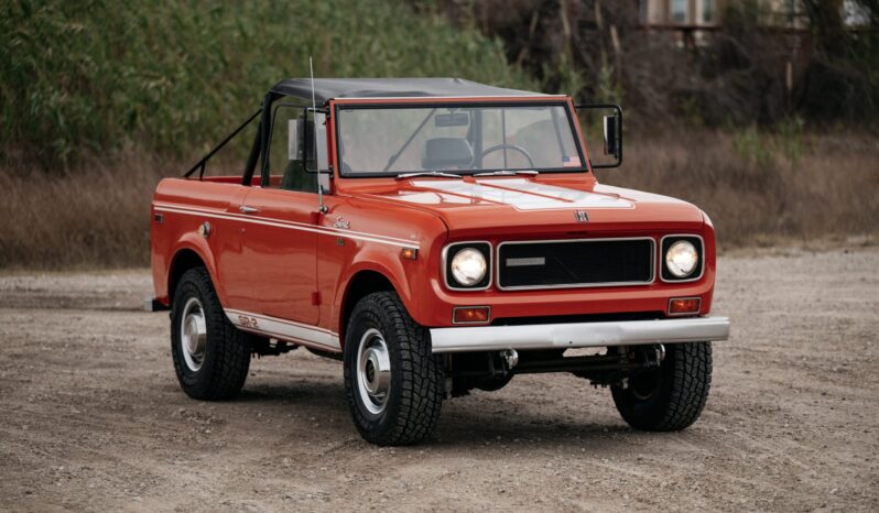 								1970 International Harvester Scout 800A SR-2 4×4 full									