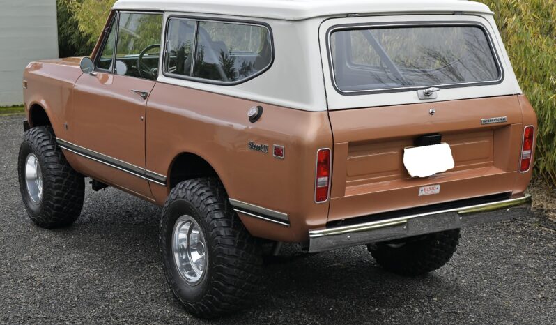 								1972 International Harvester Scout II Traveltop 4×4 full									