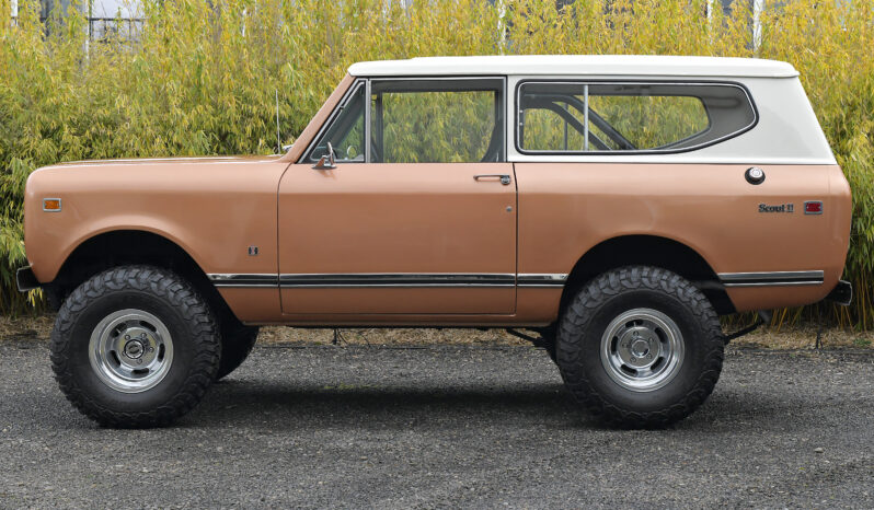 								1972 International Harvester Scout II Traveltop 4×4 full									