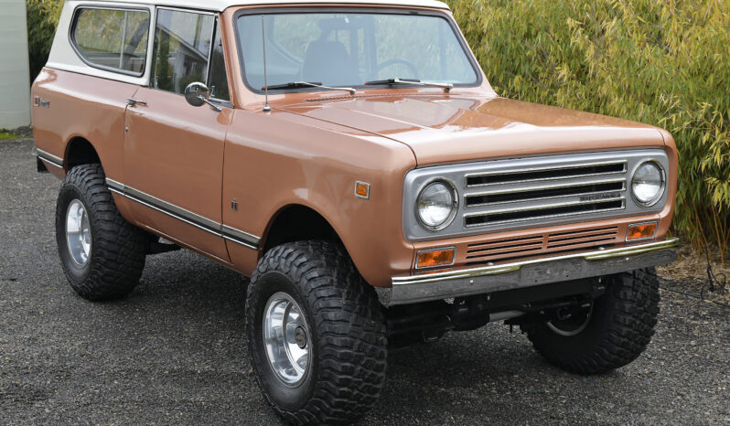 								1972 International Harvester Scout II Traveltop 4×4 full									