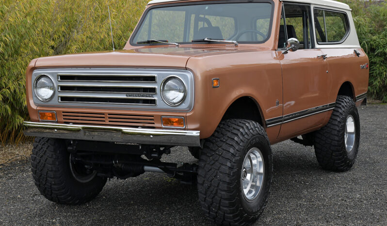 								1972 International Harvester Scout II Traveltop 4×4 full									