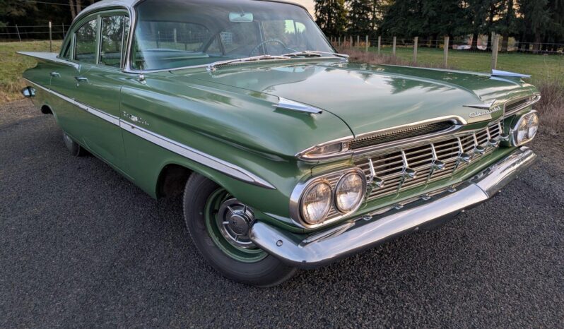 								1959 Chevrolet Bel Air 4-Door Sedan 283 Power full									