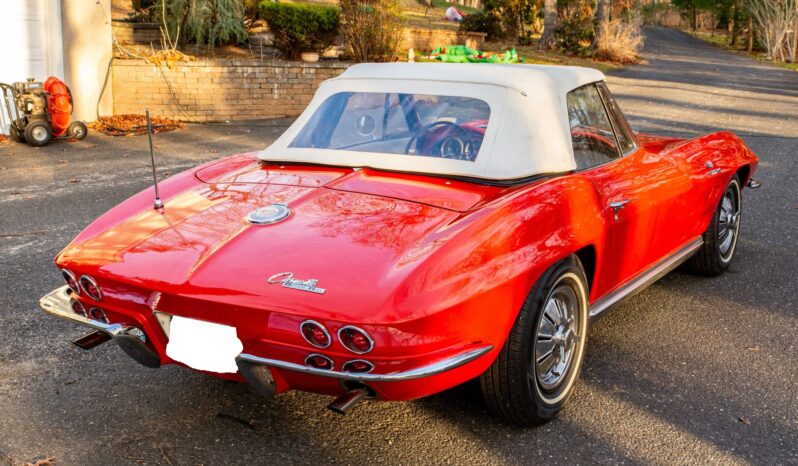 								1964 Chevrolet Corvette Convertible L84 327 375 Fuelie 4-Speed full									