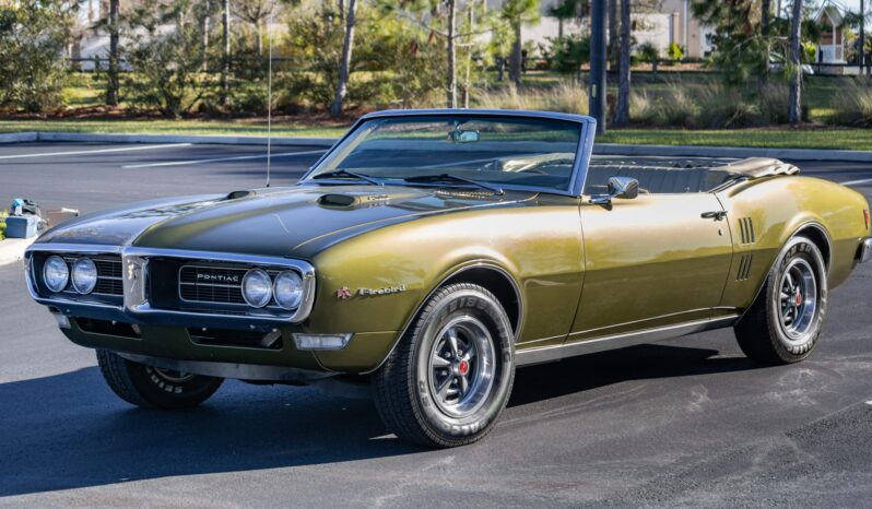 								1968 Pontiac Firebird 400 Convertible 4-Speed full									