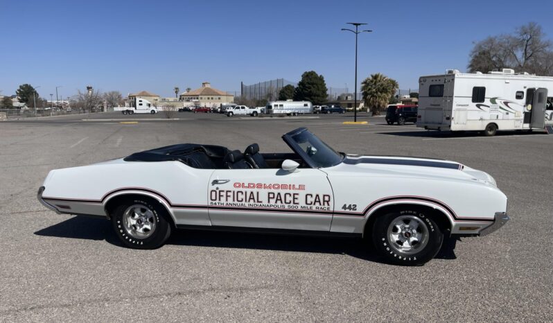 								1970 Oldsmobile 442 Convertible Indy Pace Car Edition full									