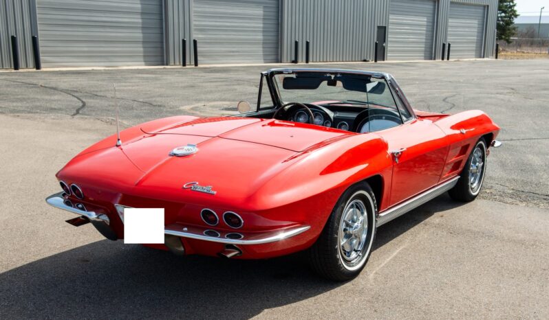 								1963 Chevrolet Corvette Convertible 327 340 4-Speed full									