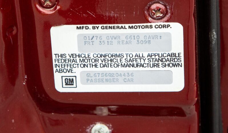 								1976 Cadillac Eldorado Convertible full									