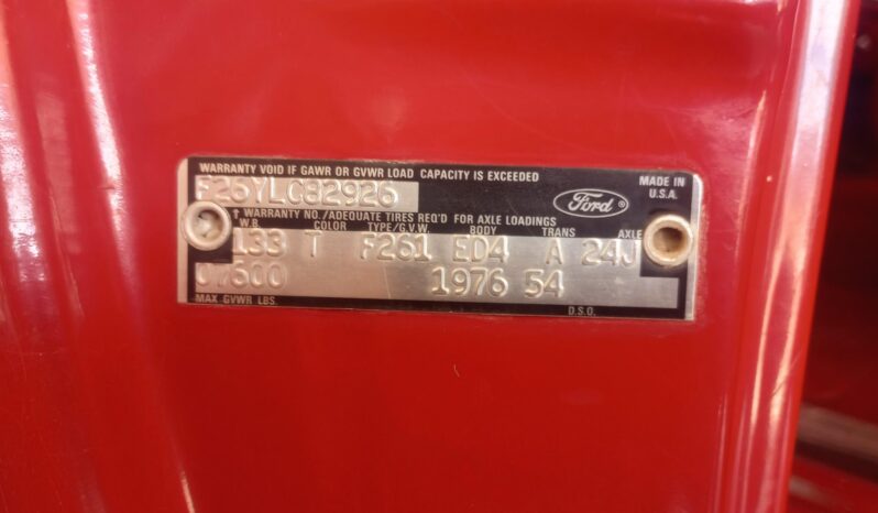 								1976 Ford F-250 Ranger Highboy 4×4 4-Speed full									