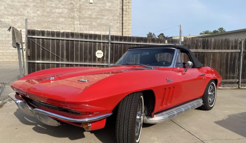 								1966 Chevrolet Corvette Convertible 327 full									