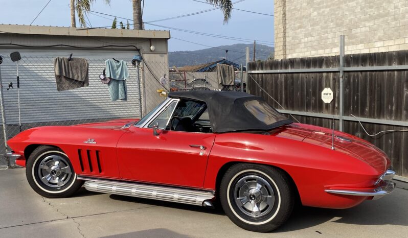 								1966 Chevrolet Corvette Convertible 327 full									