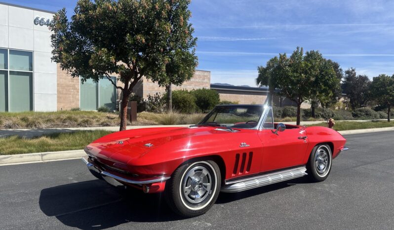 								1966 Chevrolet Corvette Convertible 327 full									