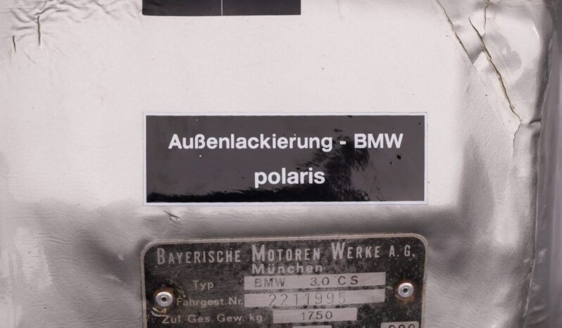 								1971 BMW 3.0CS 4-Speed full									