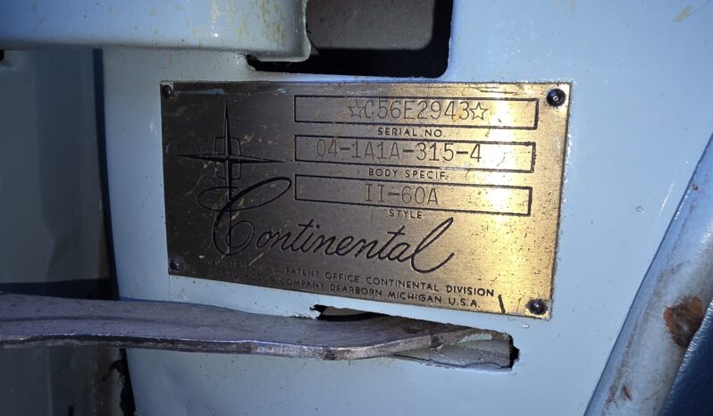 								1956 Continental Mark II full									