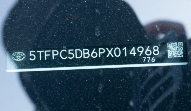 								2023 Toyota Tundra TRD Pro full									