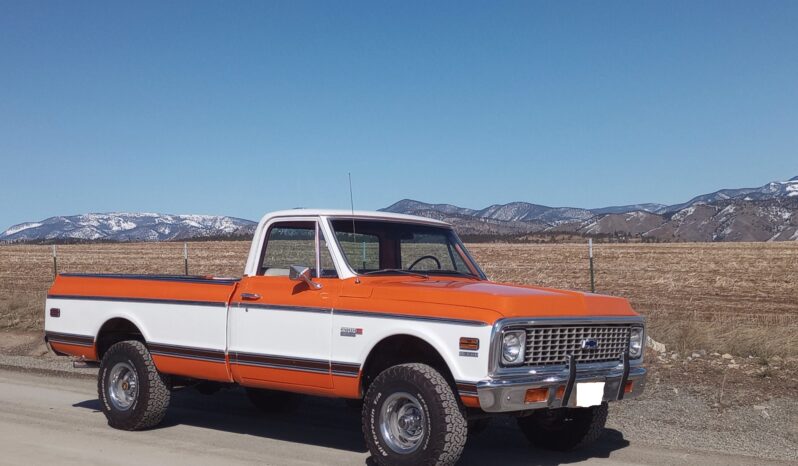 1972 Chevrolet K10 Cheyenne Super Pickup 4×4 4-Speed 1
