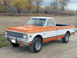 1972 Chevrolet K10 Cheyenne Super Pickup 4×4 4-Speed