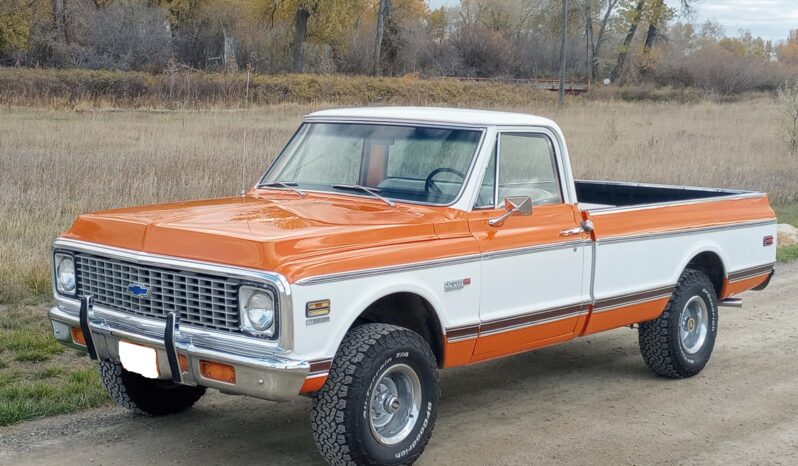 								1972 Chevrolet K10 Cheyenne Super Pickup 4×4 4-Speed full									