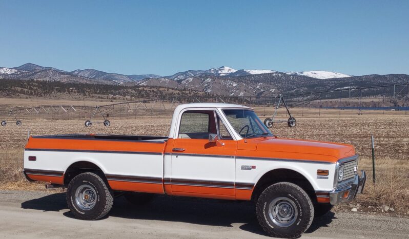 								1972 Chevrolet K10 Cheyenne Super Pickup 4×4 4-Speed full									