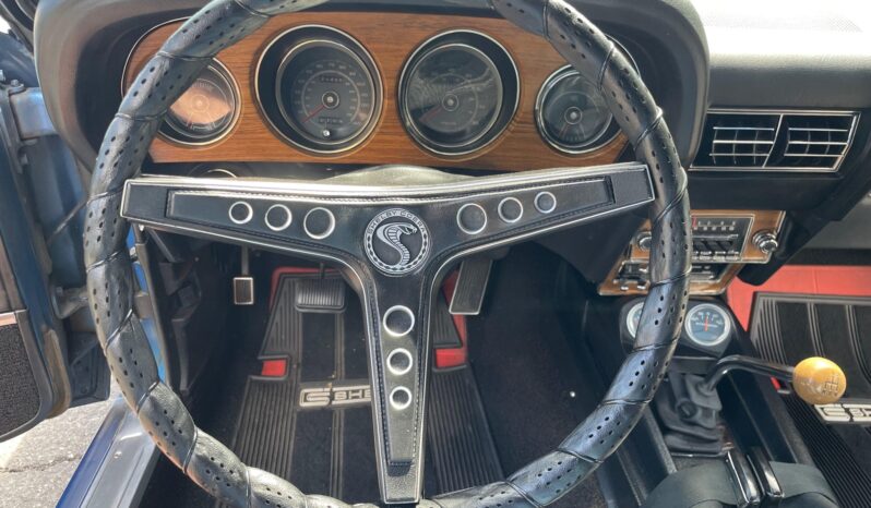 								1969 Shelby Mustang GT350 4-Speed full									