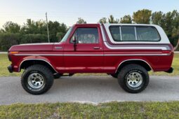 1979 Ford Bronco Custom 4×4 4-Speed