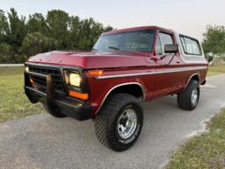 										1979 Ford Bronco Custom 4×4 4-Speed full									
