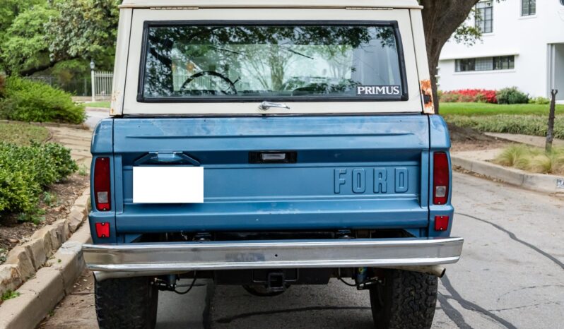 								1970 Ford Bronco 302 3-Speed full									