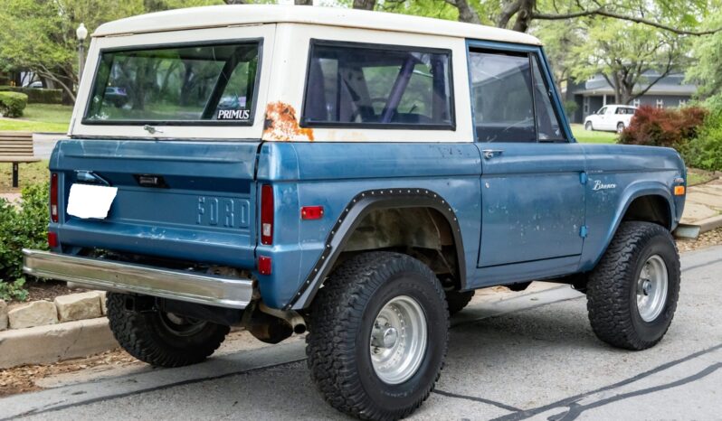 								1970 Ford Bronco 302 3-Speed full									
