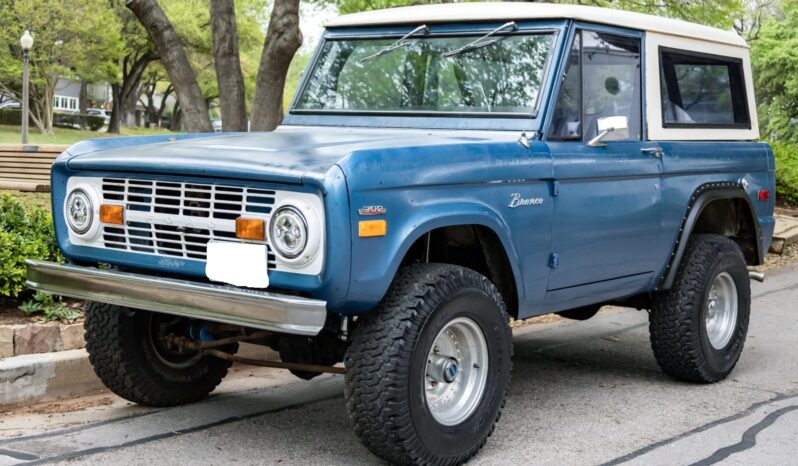								1970 Ford Bronco 302 3-Speed full									