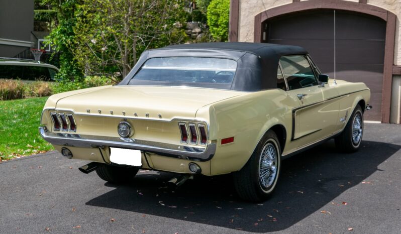 								1968 Ford Mustang Convertible 289 full									